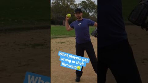 What most softball players get wrong in throwing