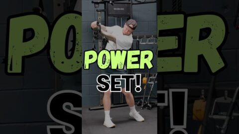 This golf fitness power set = Longer Drives 💣 #DRVN #golf #golffitness #golfswing
