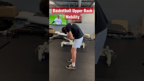 Upper Back Mobility For Basketball Players #shorts