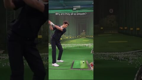 To achieve a smooth golf swing, focus on rhythm and balance  Start with a relaxed grip and steady po