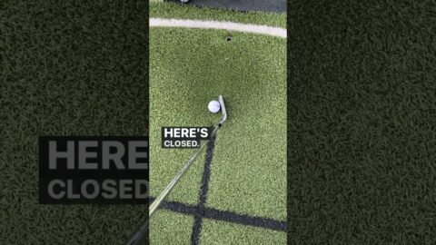 WHAT’s the DiFFERENCE sqaure, open and closed club face