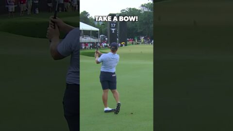 This approach shot was COLD! 🥶